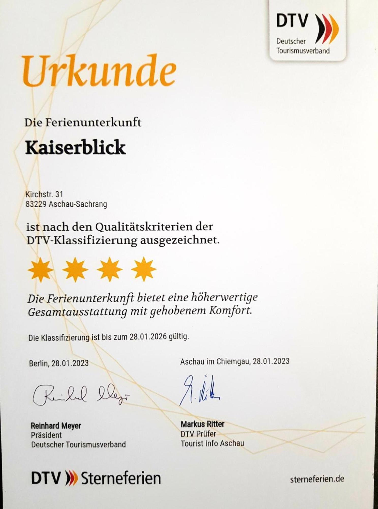 Ferienwohnung Kaiserblick Sachrang Kültér fotó